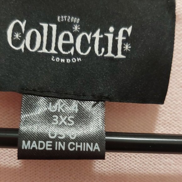 Cropped pink bunny cardigan - Picture 4 of 4